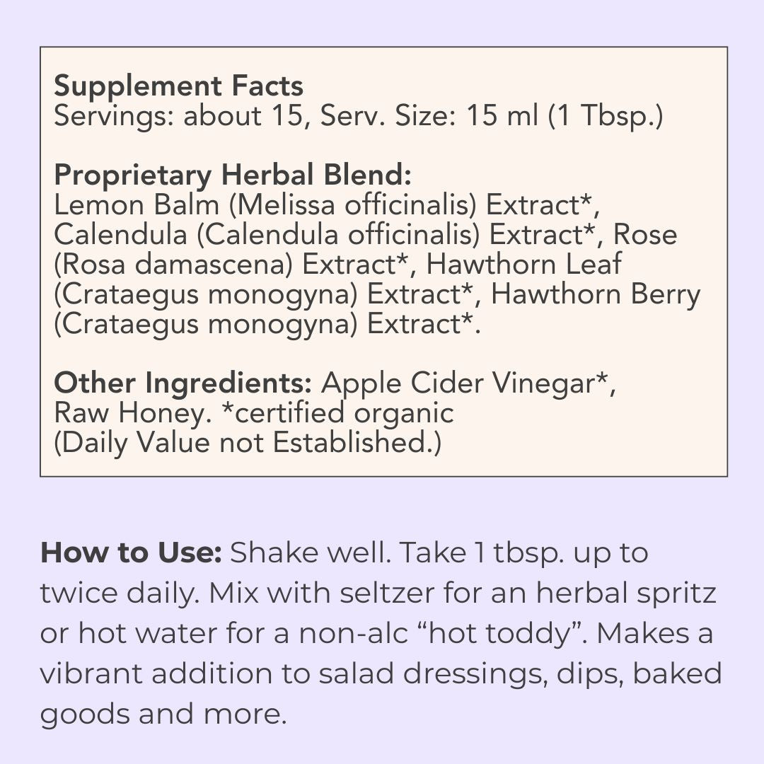 Faery Garden | Digestive Syrup for Tranquility and Heart Tending