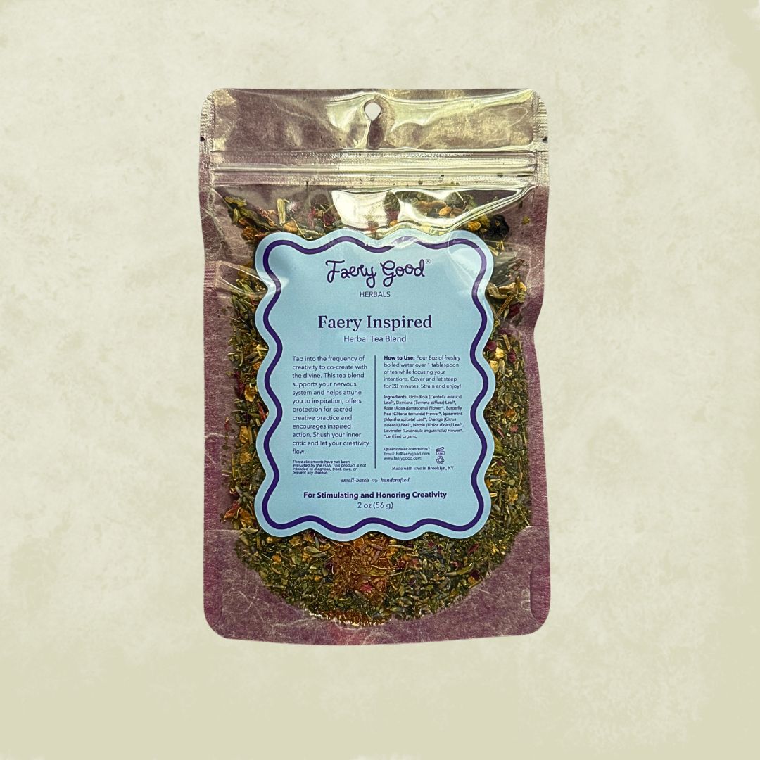 Faery Inspired | Herbal Tea for Stimulating and Honoring Creativity