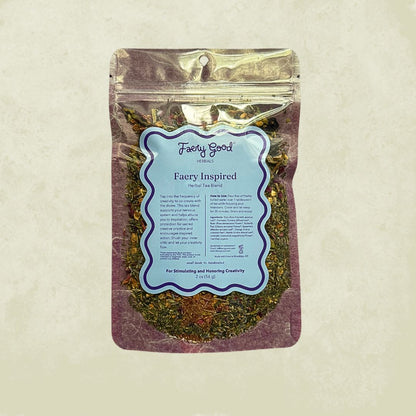Faery Inspired | Herbal Tea for Stimulating and Honoring Creativity