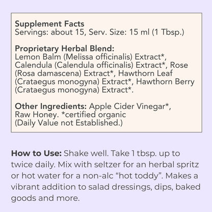 Faery Garden | Digestive Syrup for Tranquility and Heart Tending
