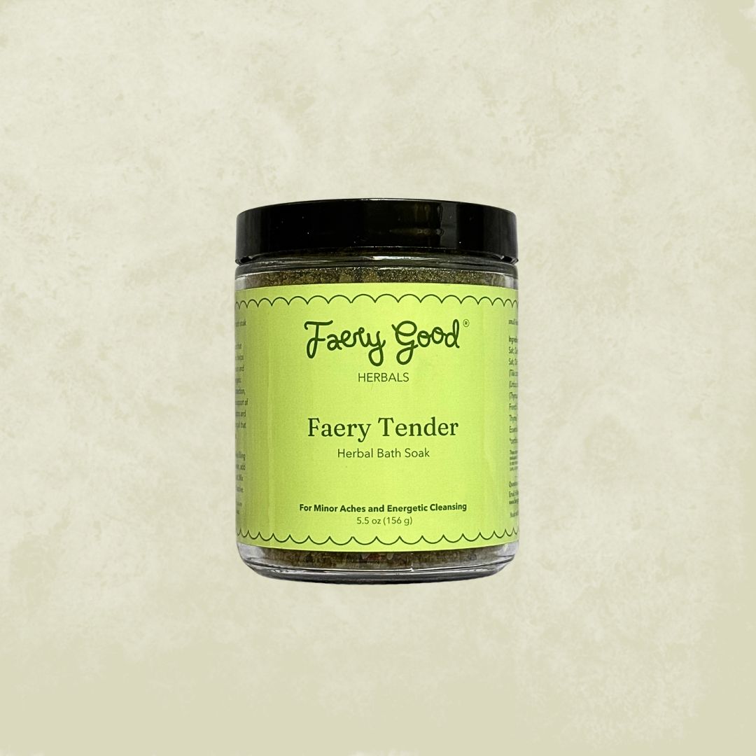 Faery Tender | Bath Soak for Minor Aches and Energetic Cleansing