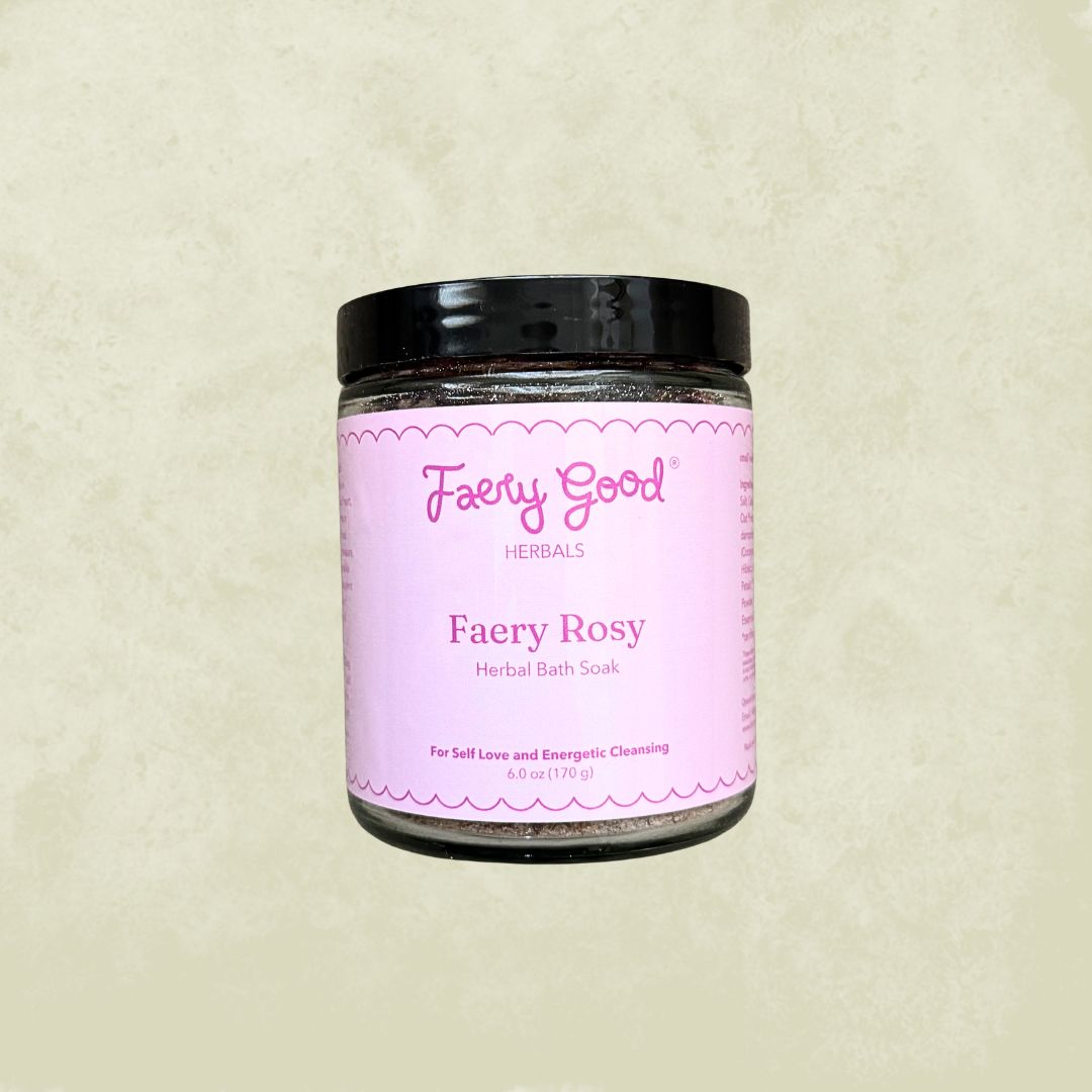 Faery Rosy | Bath Soak for Self Love and Energetic Cleansing