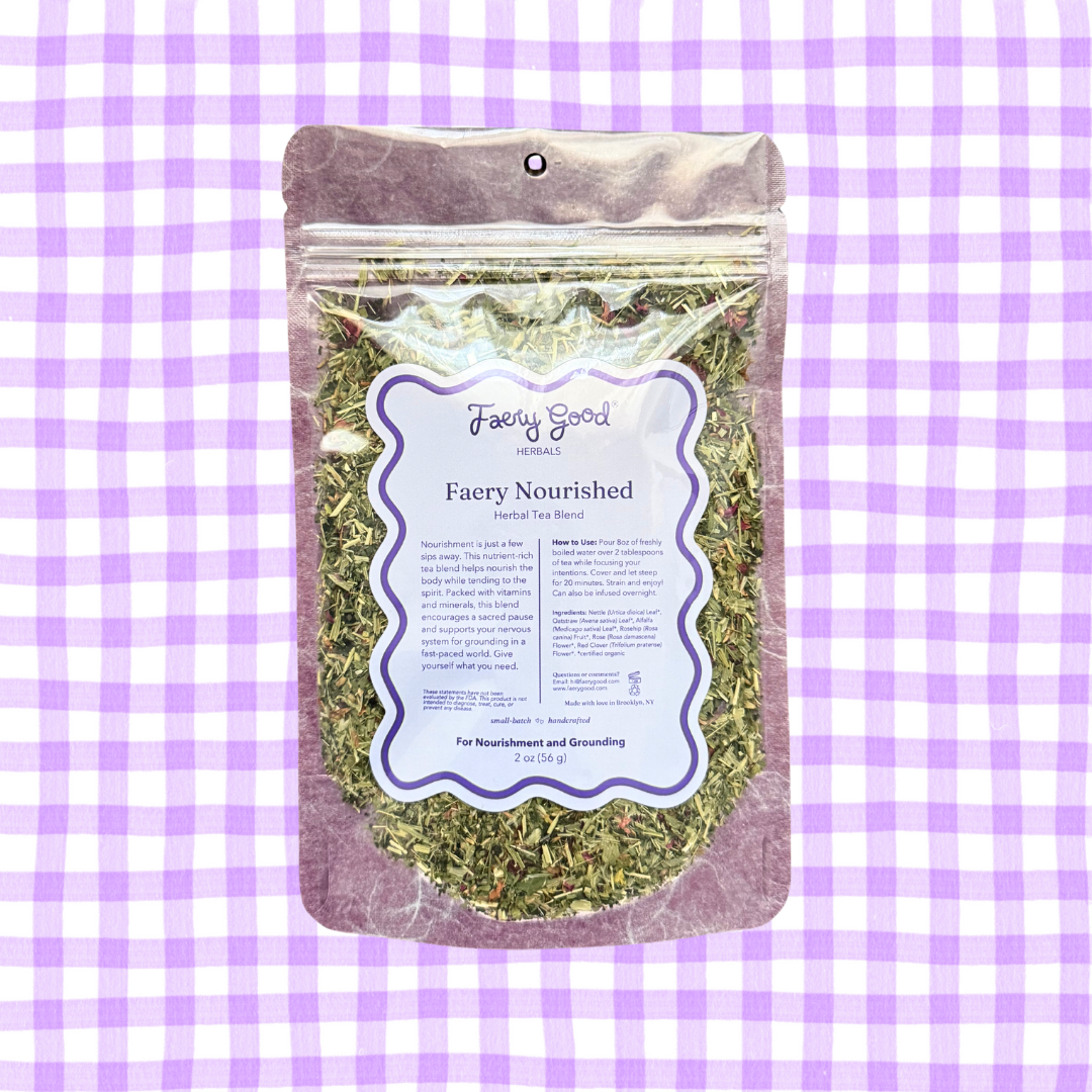 Faery Nourished | Herbal Tea for Nourishment and Grounding