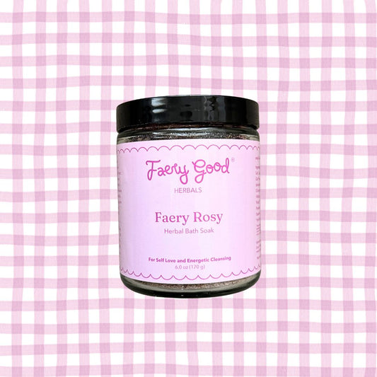 Faery Rosy | Bath Soak for Self Love and Energetic Cleansing